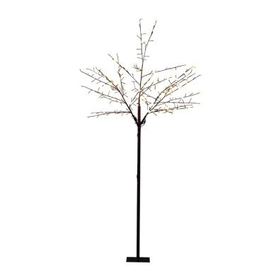 Ljusdekoration Ute Brunt Tr&auml;d 250 cm Cherry LED
