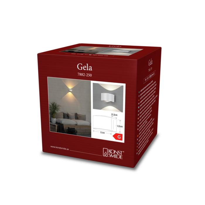 Vägglampa Ute Gela HP-LED Upp/ner
