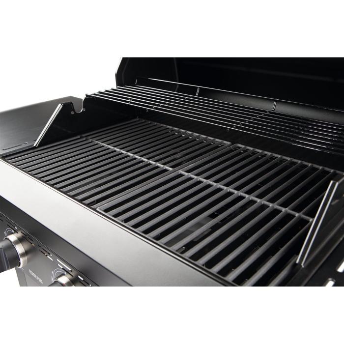 Gasolgrill Rexon 3.0 Svart - Cast Iron 12236