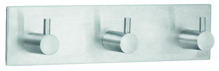 Trippelkrok Design Självhäftande Fyrkantigt Fäste