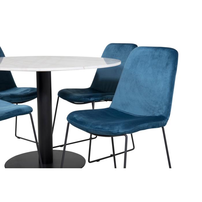 Round Dining Set Estelle, Muce