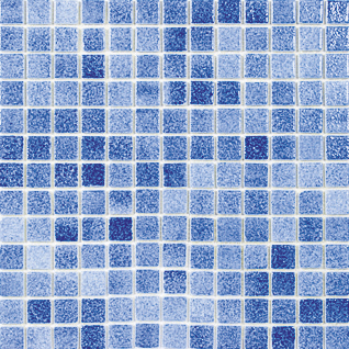 Mosaik 2,5x2,5 Niebla Azul