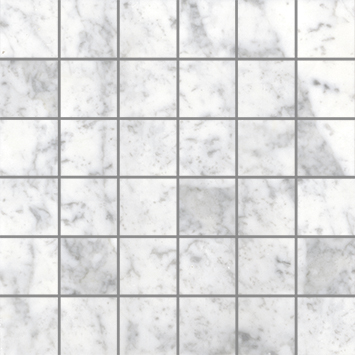 Mosaik Bianco Carrara C Honed 4,7x4,7